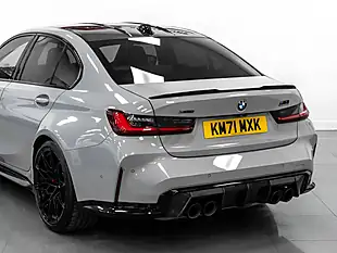 Used 2021 BMW M3 Competition Brooklyn Grey - Interior and Exterior details 11