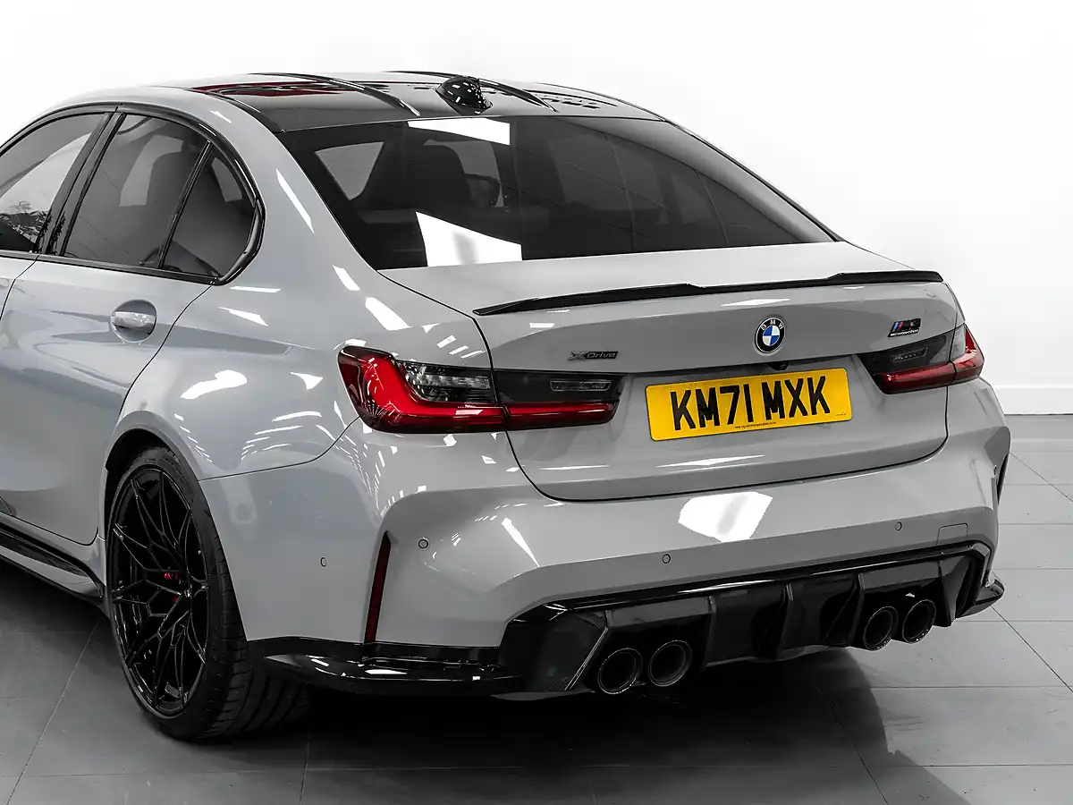 Used 2021 BMW M3 Competition Brooklyn Grey - Interior and Exterior details 11
