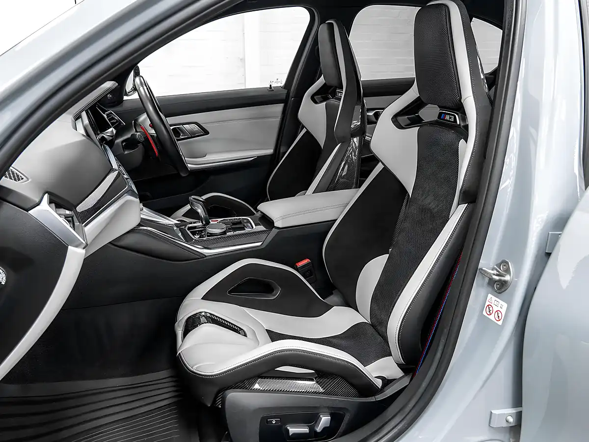 Used 2021 BMW M3 Competition Brooklyn Grey - Interior and Exterior details 13