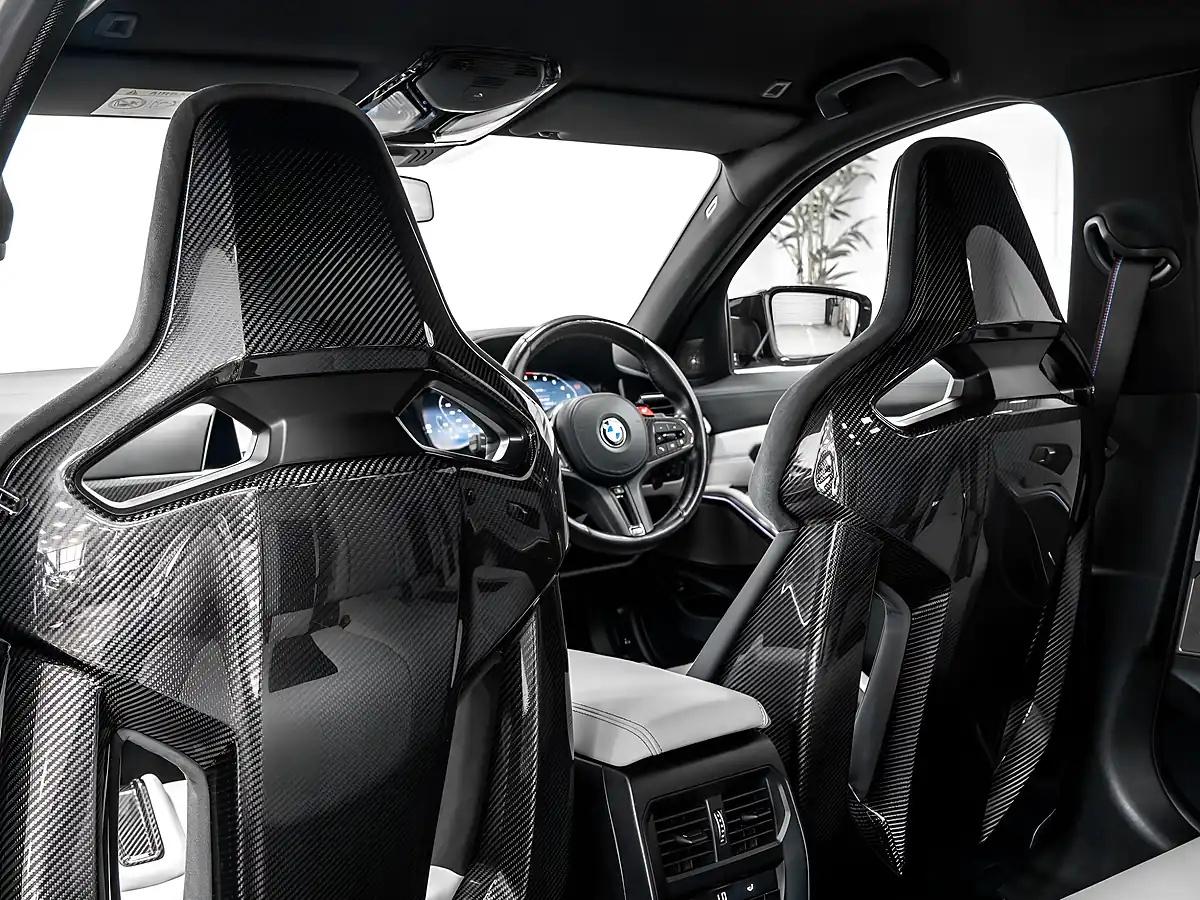 Used 2021 BMW M3 Competition Brooklyn Grey - Interior and Exterior details 18