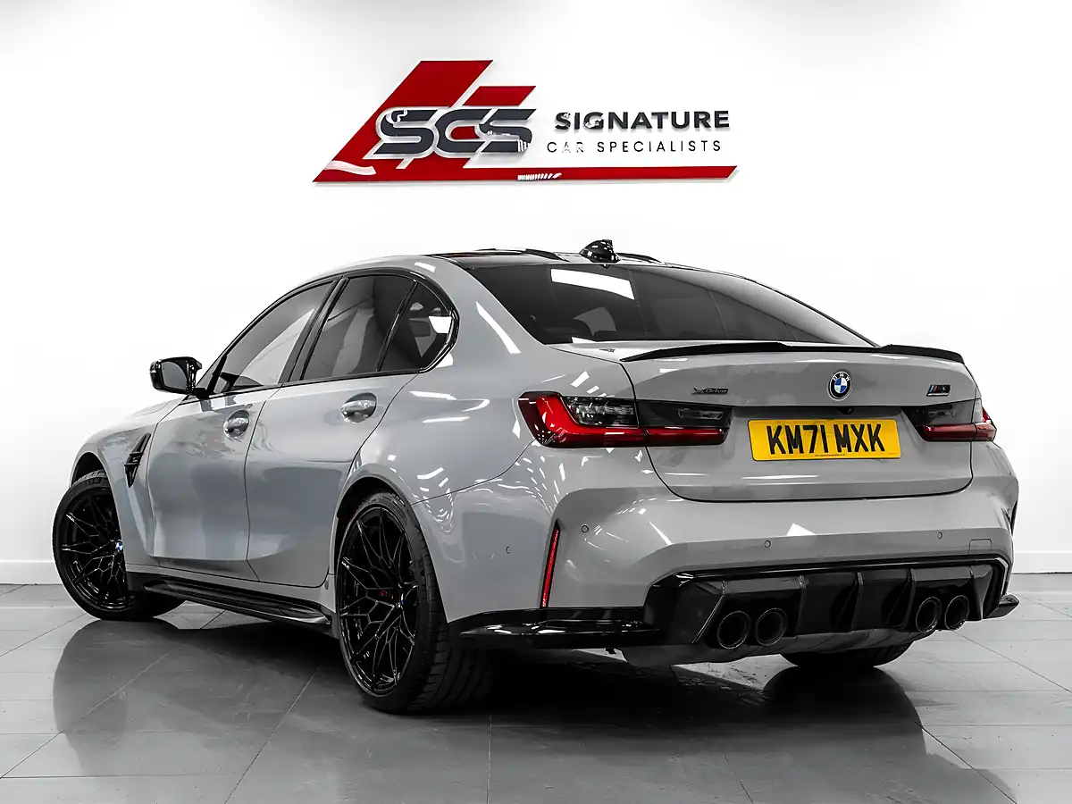 Used 2021 BMW M3 Competition Brooklyn Grey - Interior and Exterior details 4