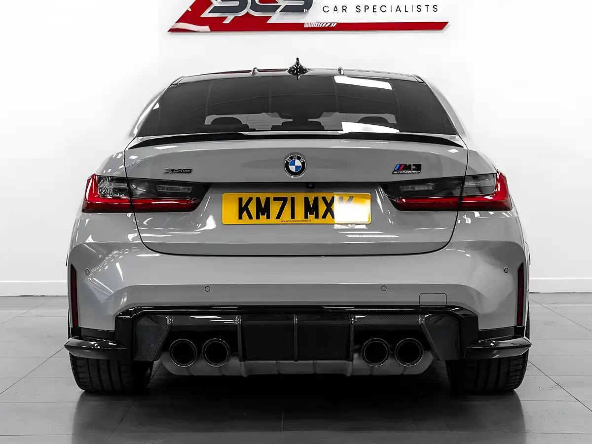 Used 2021 BMW M3 Competition Brooklyn Grey - Interior and Exterior details 7