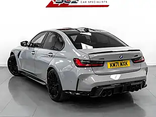 Used 2021 BMW M3 Competition Brooklyn Grey - Interior and Exterior details 9