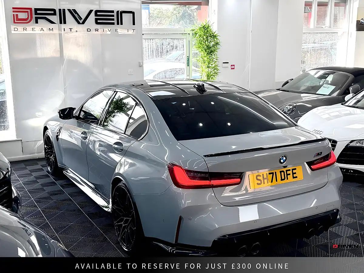 Used 2021 BMW M3 Competition Brooklyn Grey - Interior and Exterior details 10
