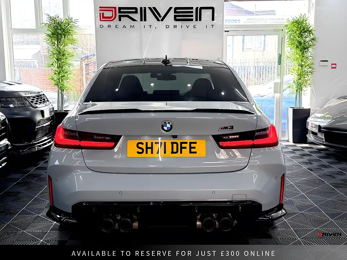 Used 2021 BMW M3 Competition Brooklyn Grey - Interior and Exterior details 11