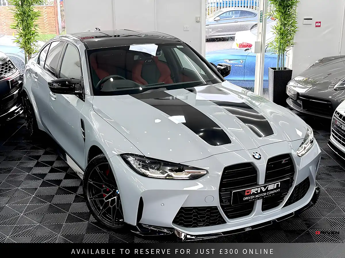Used 2021 BMW M3 Competition Brooklyn Grey - Interior and Exterior details 12