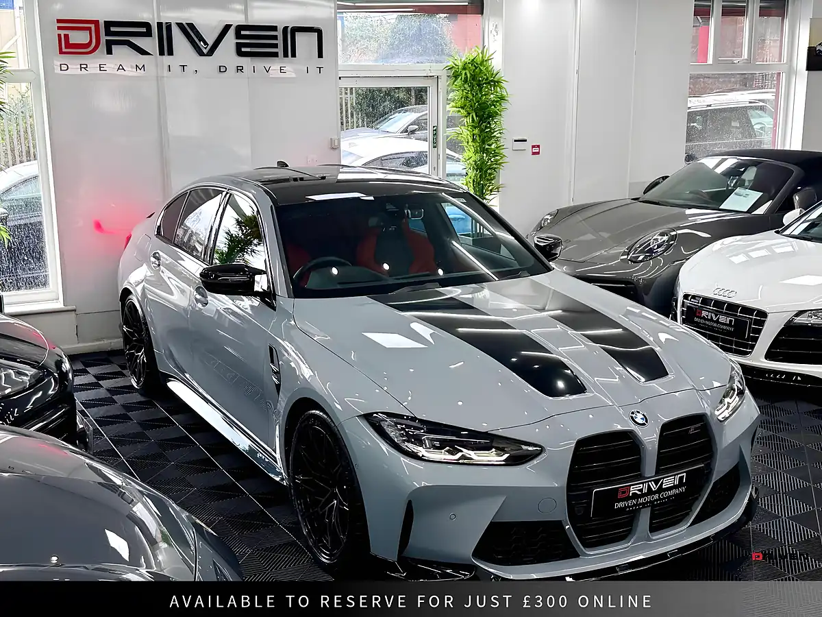 Used 2021 BMW M3 Competition Brooklyn Grey - Interior and Exterior details 13
