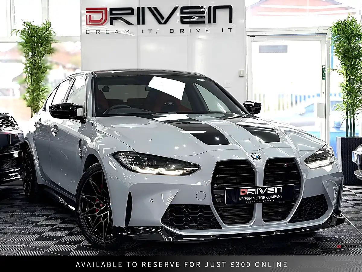 Used 2021 BMW M3 Competition Brooklyn Grey - Interior and Exterior details 5