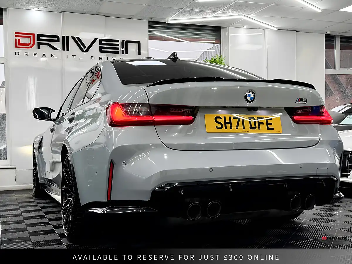Used 2021 BMW M3 Competition Brooklyn Grey - Interior and Exterior details 7