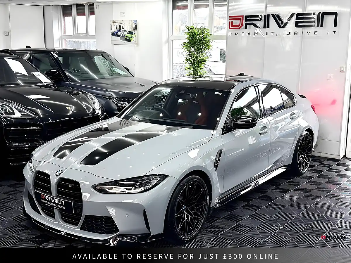 Used 2021 BMW M3 Competition Brooklyn Grey - Interior and Exterior details 9