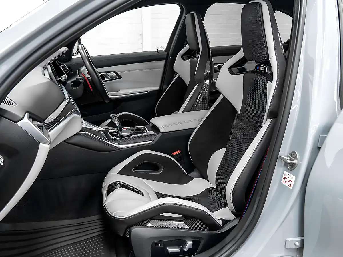 Used 2021 BMW M3 Competition Edition Brooklyn Grey - Interior and Exterior details 10