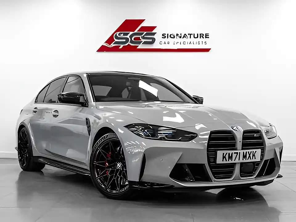 Used 2021 BMW M3 Competition Edition Brooklyn Grey - Interior and Exterior details 20