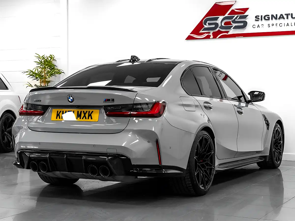Used 2021 BMW M3 Competition Edition Brooklyn Grey - Interior and Exterior details 5