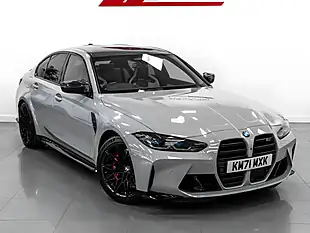 Used 2021 BMW M3 Competition Edition Brooklyn Grey - Interior and Exterior details 8