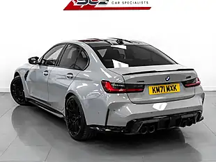 Used 2021 BMW M3 Competition Edition Brooklyn Grey - Interior and Exterior details 9
