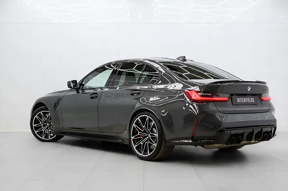Used 2021 BMW M3 Competition Grey - Interior and Exterior details 8