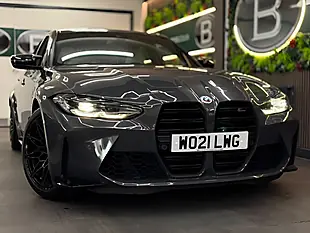 Used 2021 BMW M3 Competition Grey - Interior and Exterior details 3