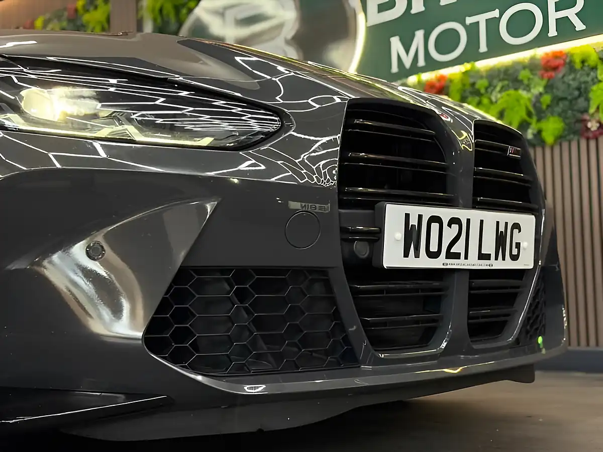 Used 2021 BMW M3 Competition Grey - Interior and Exterior details 4