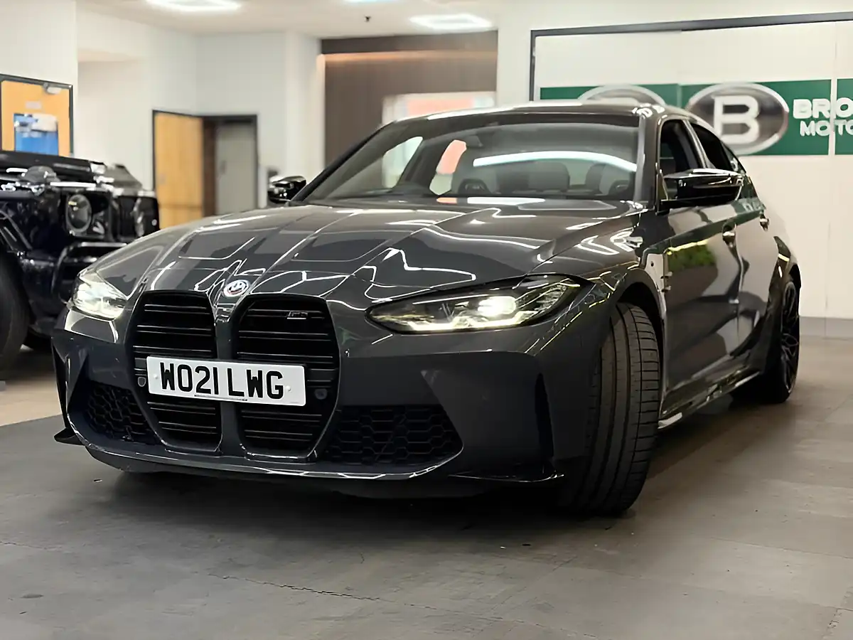 Used 2021 BMW M3 Competition Grey - Interior and Exterior details 7