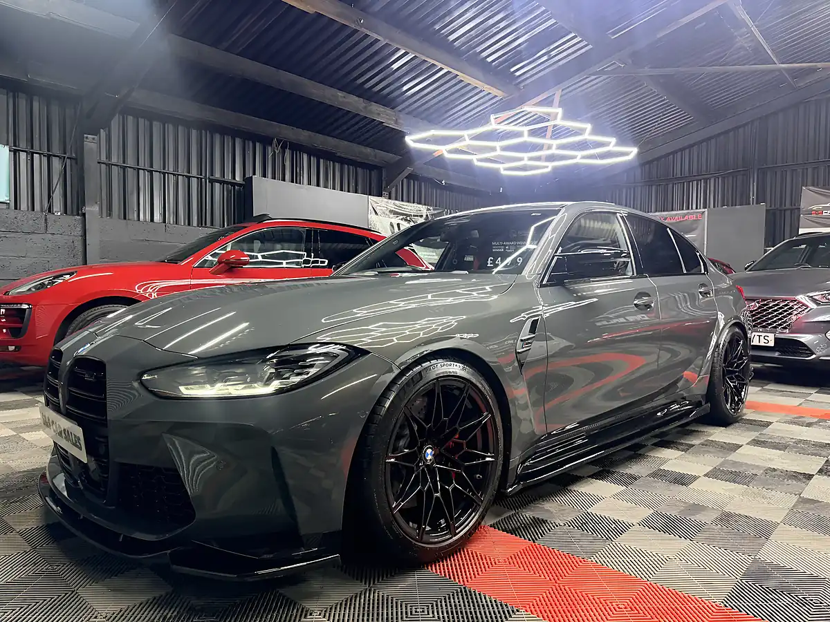 Used 2021 BMW M3 Competition Grey - Interior and Exterior details 7