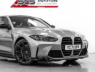 Used 2021 BMW M3 Competition Skyscraper Grey Metallic - Interior and Exterior details 12