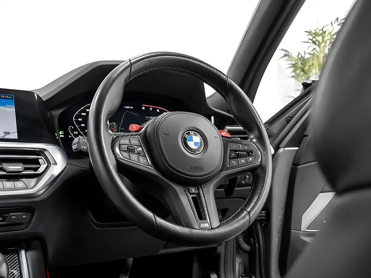 Used 2021 BMW M3 Competition Skyscraper Grey Metallic - Interior and Exterior details 20