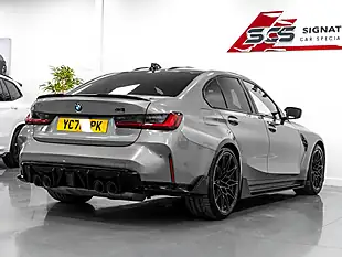 Used 2021 BMW M3 Competition Skyscraper Grey Metallic - Interior and Exterior details 5