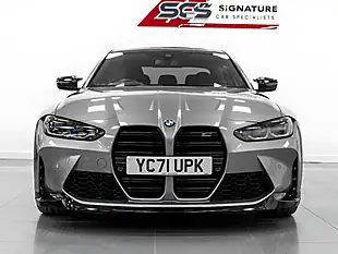Used 2021 BMW M3 Competition Skyscraper Grey Metallic - Interior and Exterior details 6