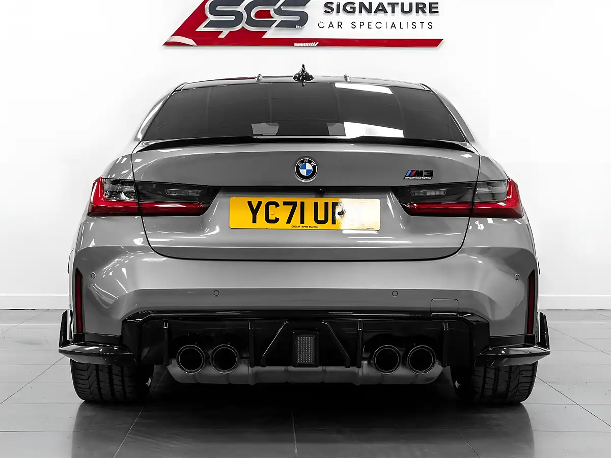 Used 2021 BMW M3 Competition Skyscraper Grey Metallic - Interior and Exterior details 7
