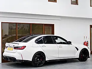 Used 2021 BMW M3 Competition White - Interior and Exterior details 11