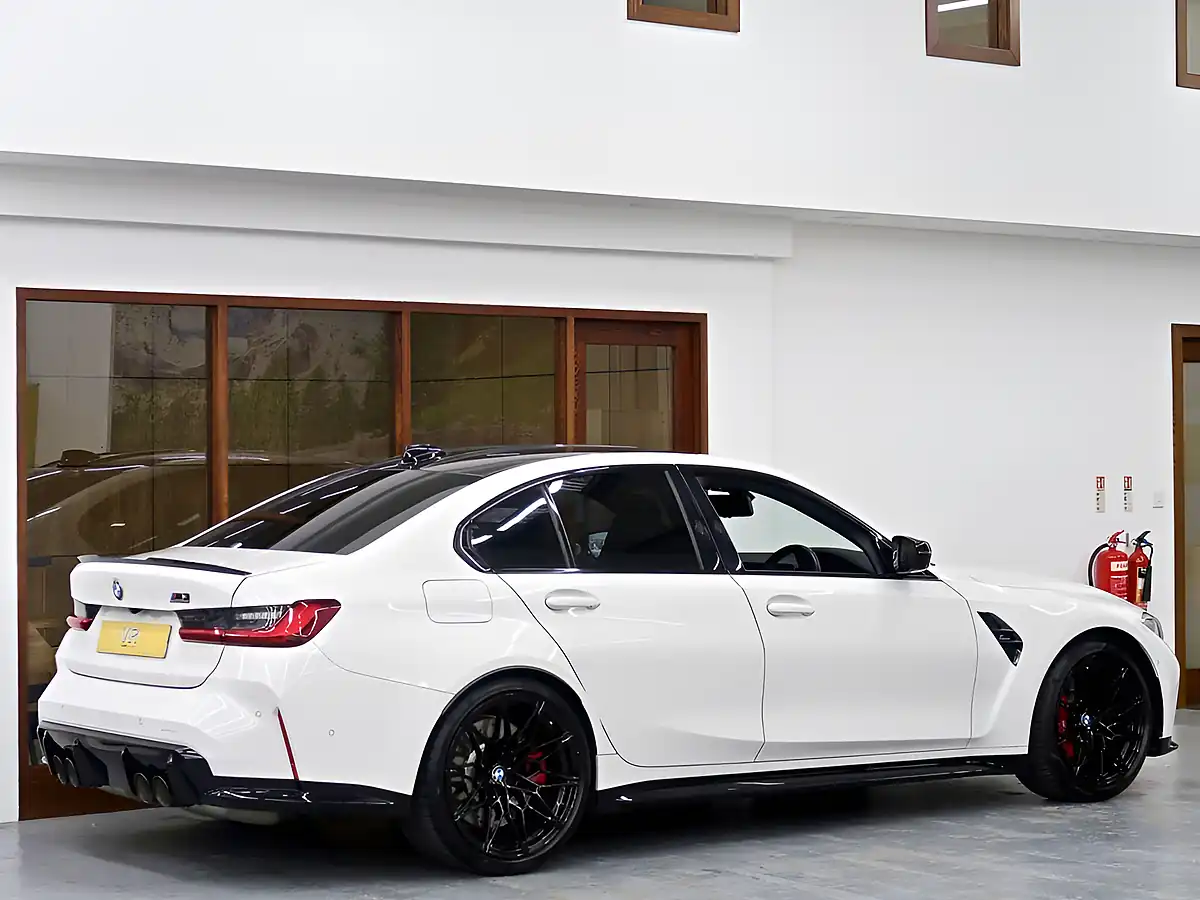 Used 2021 BMW M3 Competition White - Interior and Exterior details 11