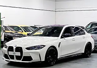Used 2021 BMW M3 Competition White - Interior and Exterior details 3