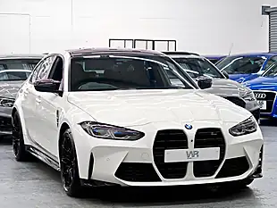 Used 2021 BMW M3 Competition White - Interior and Exterior details 5