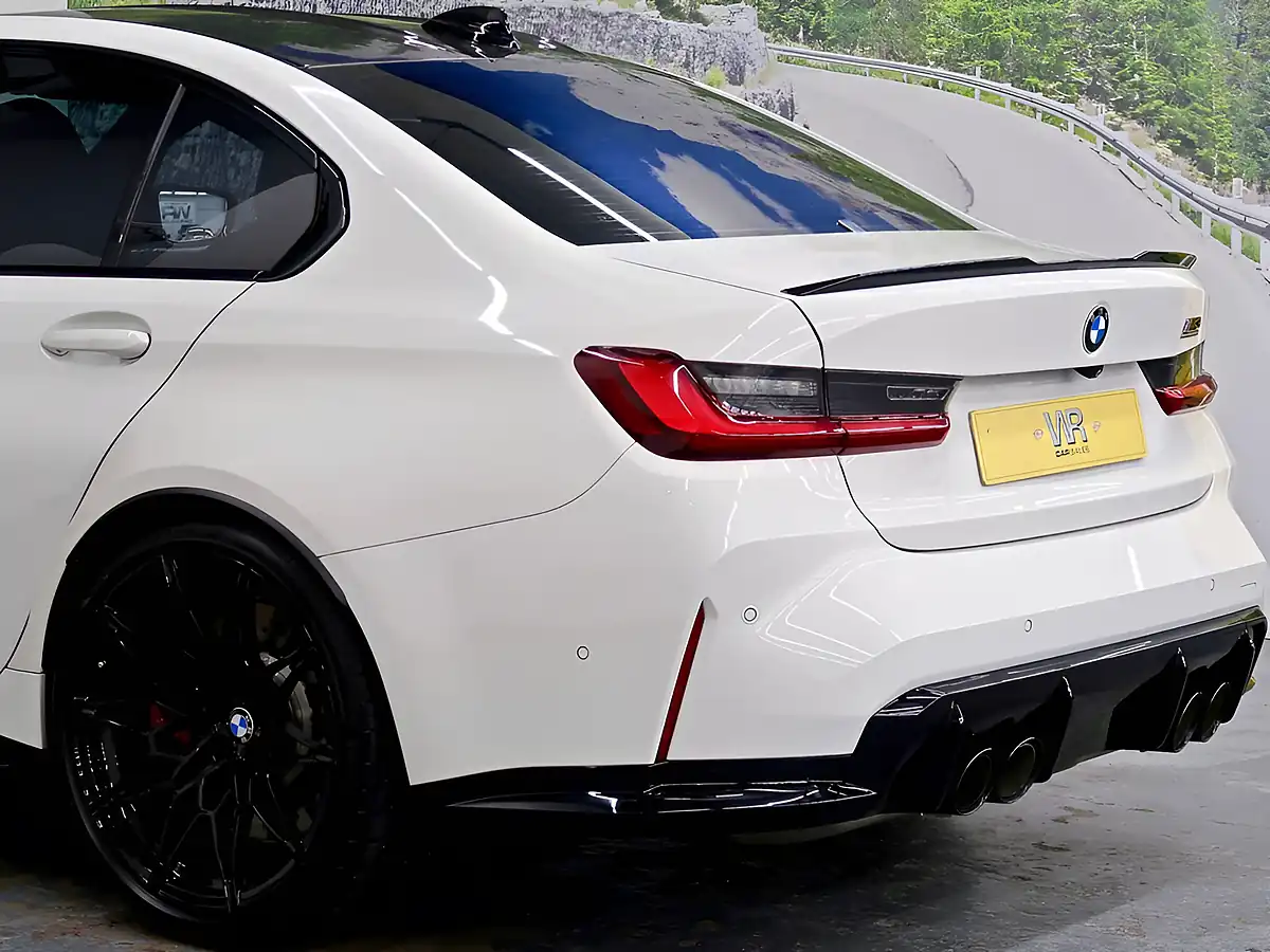 Used 2021 BMW M3 Competition White - Interior and Exterior details 6