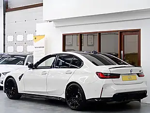 Used 2021 BMW M3 Competition White - Interior and Exterior details 7