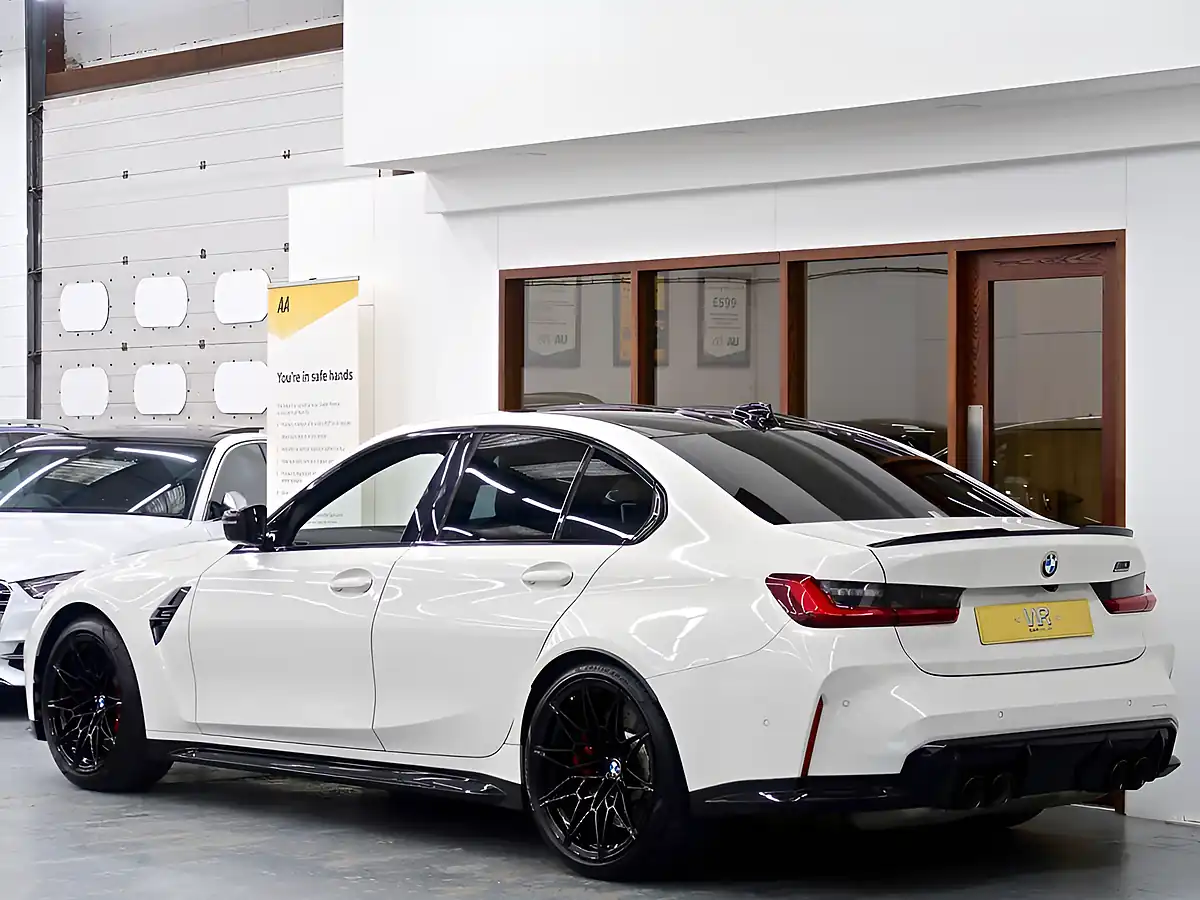Used 2021 BMW M3 Competition White - Interior and Exterior details 7