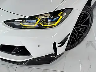 Used 2021 BMW M4 Competition White - Interior and Exterior details 14