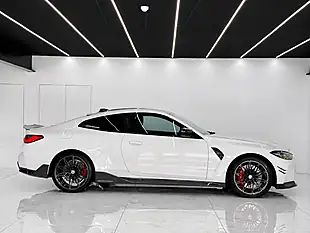 Used 2021 BMW M4 Competition White - Interior and Exterior details 4