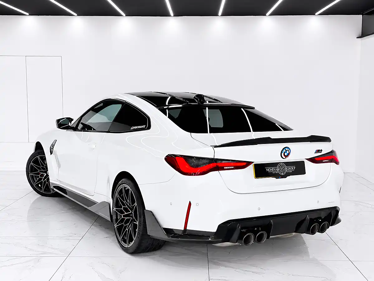 Used 2021 BMW M4 Competition White - Interior and Exterior details 5