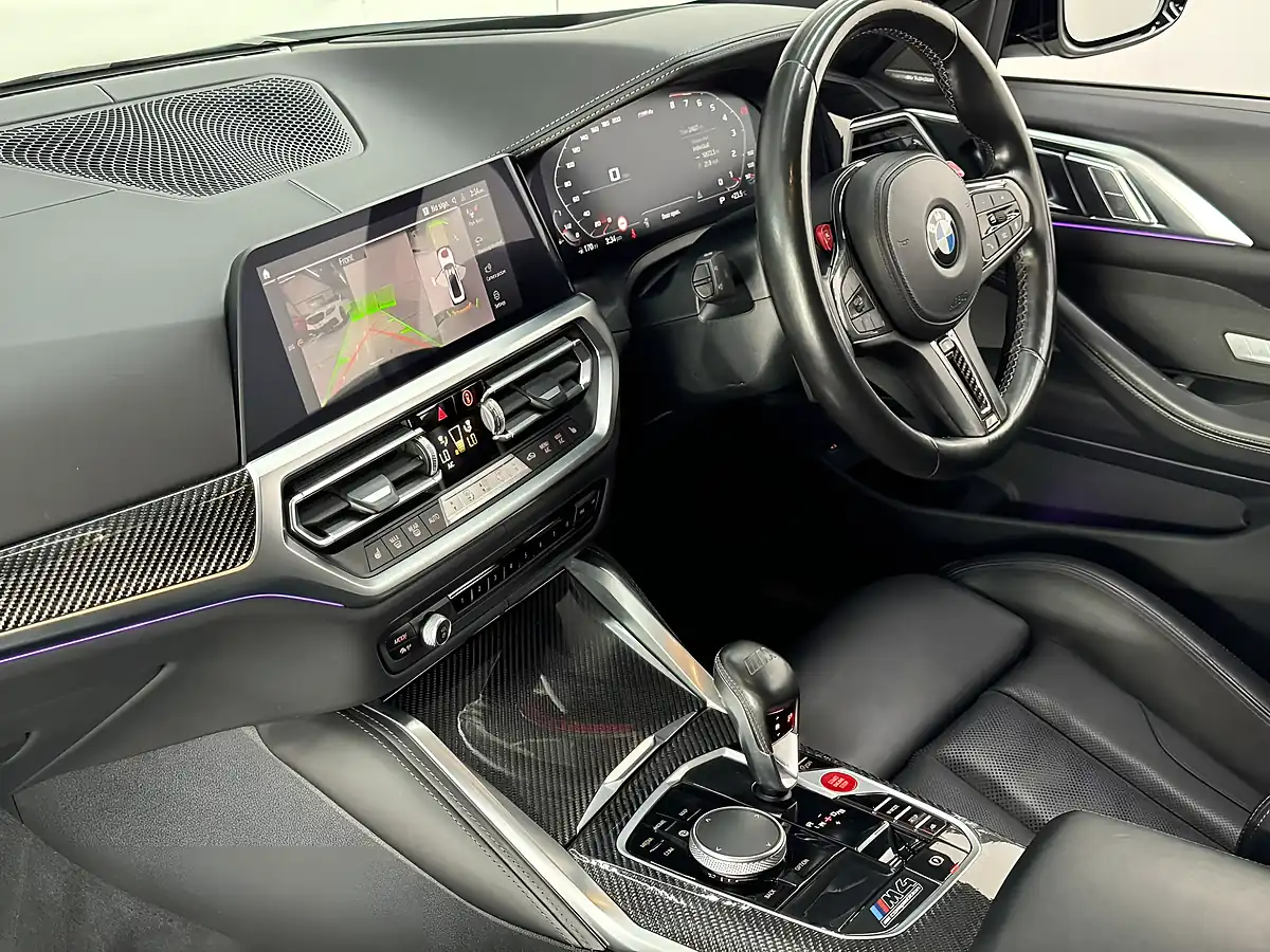 Used 2021 BMW M4 Competition White - Interior and Exterior details 7