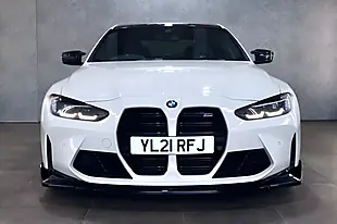 Used 2021 BMW M4 Competition White - Interior and Exterior details 19