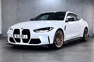 Used 2021 BMW M4 Competition White - Interior and Exterior details 7
