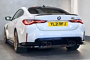 Used 2021 BMW M4 Competition White - Interior and Exterior details 9