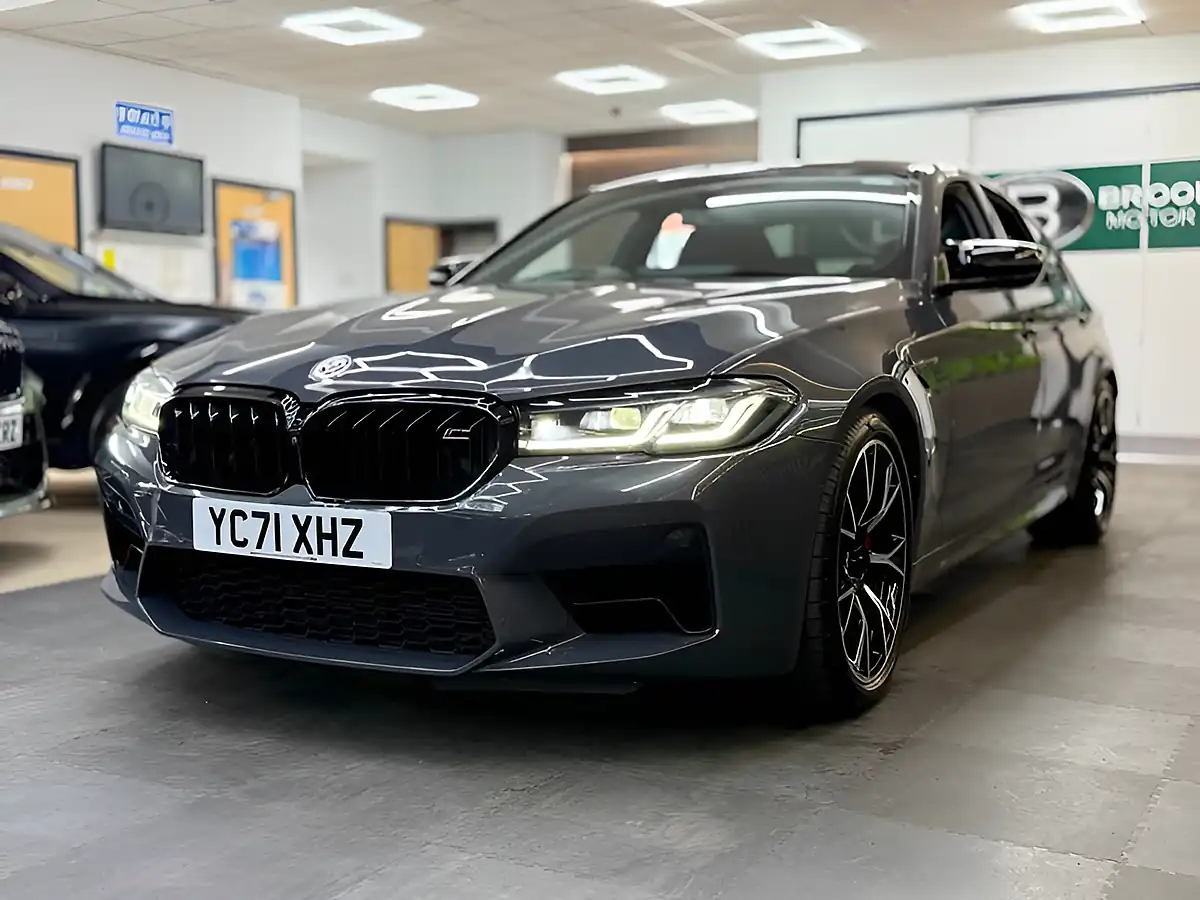 Used 2021 BMW M5 Competition Grey - Interior and Exterior details 5