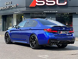 Used 2021 BMW M5 Competition Marina Bay Blue - Interior and Exterior details 2