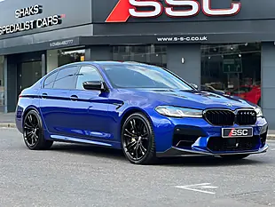 Used 2021 BMW M5 Competition Marina Bay Blue - Interior and Exterior details 3