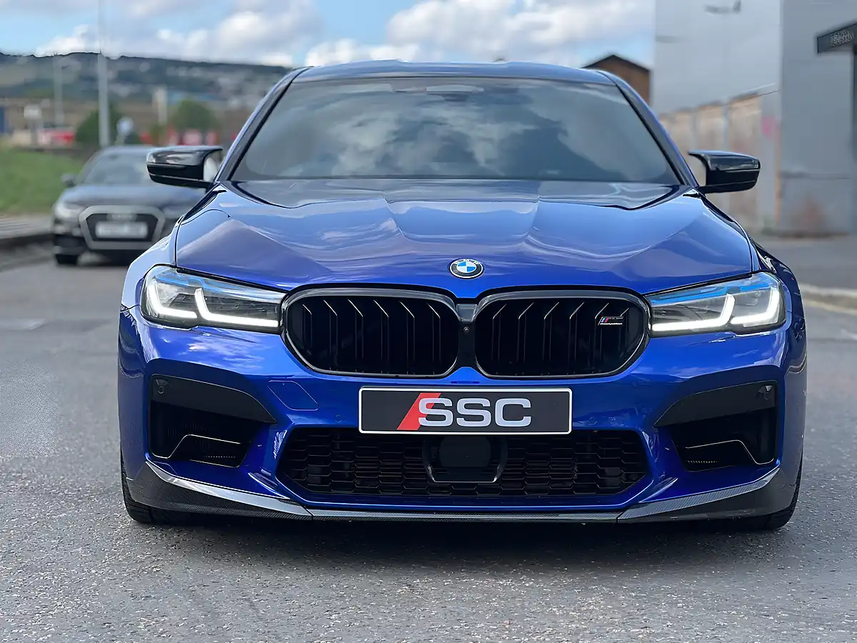 Used 2021 BMW M5 Competition Marina Bay Blue - Interior and Exterior details 4