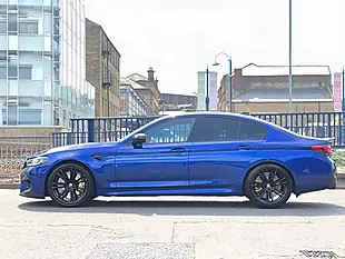 Used 2021 BMW M5 Competition Marina Bay Blue - Interior and Exterior details 8