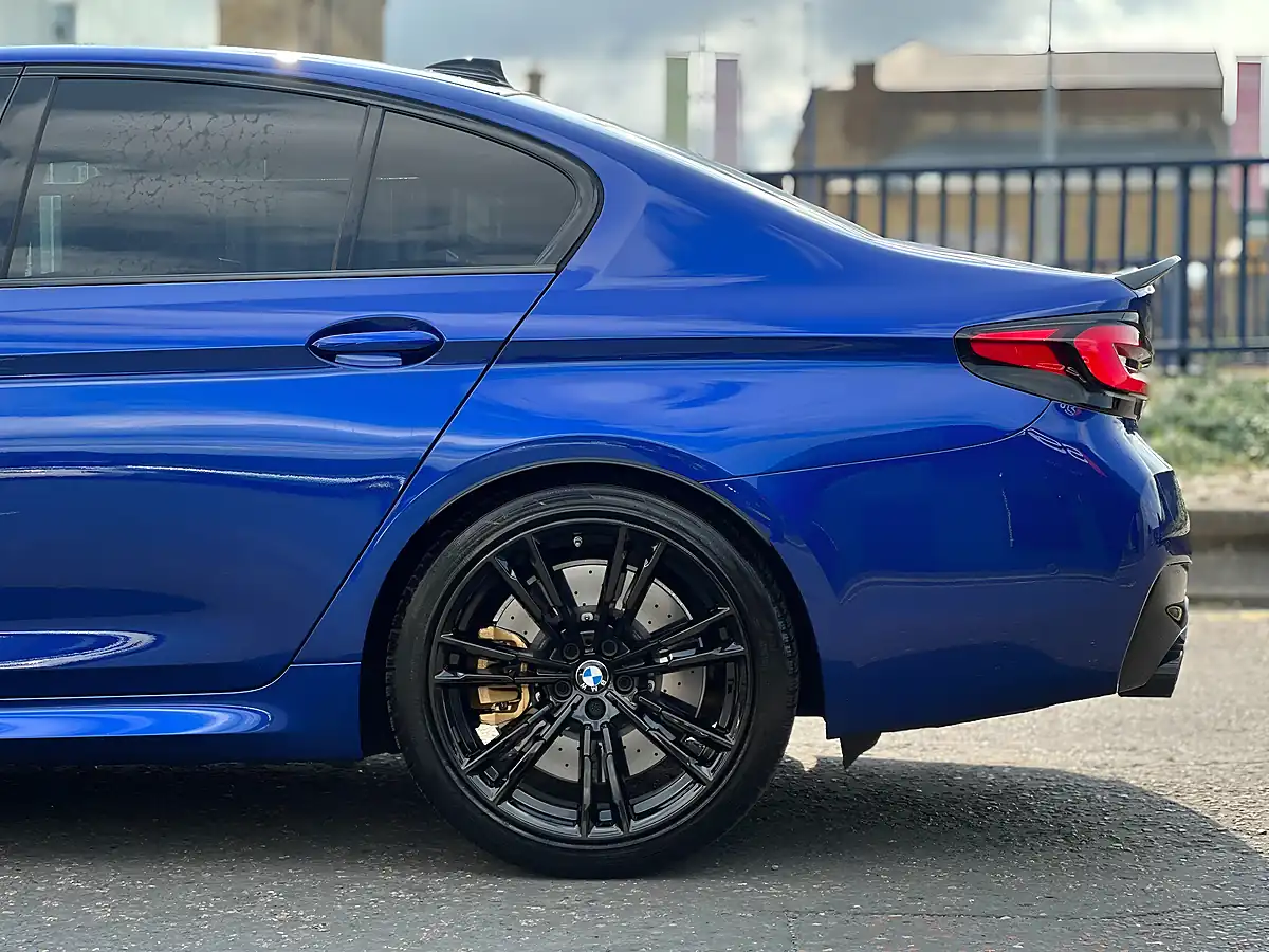 Used 2021 BMW M5 Competition Marina Bay Blue - Interior and Exterior details 9
