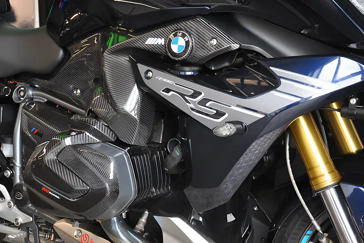 Used 2021 BMW R1250RS Exclusive Blue - Interior and Exterior details 7